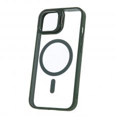 OEM - Extraobjektiv fodral för iPhone 14 Pro mörkgrön