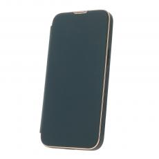 OEM - iPhone 14 Plus Mörkgrön Smart Guldram MagCase