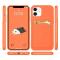 Ruhtel - Silicone Korthllare Skal iPhone 12 Pro Max - Orange