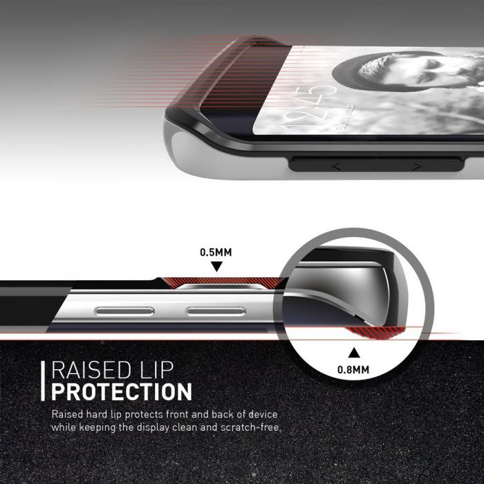 UTGATT5 - Caseology Envoy Series BaksideSkal till Samsung Galaxy S6 Edge - Mesh Silver