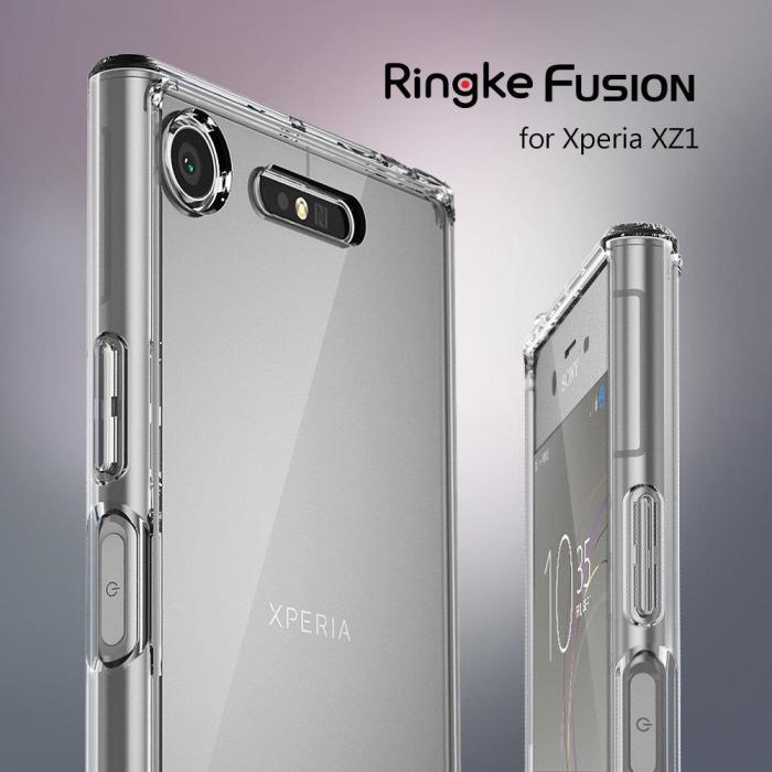 UTGATT5 - Ringke Fusion Skal till Sony Xperia XZ1 - Clear