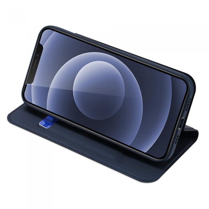 UTGATT1 - Dux Ducis PU Lder Plnboksfodral iPhone 12 & 12 Pro - Bl