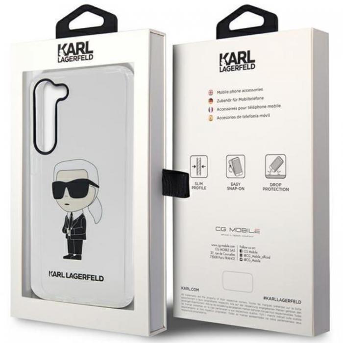 KARL LAGERFELD - Karl Lagerfeld Galaxy S23 Mobilskal Ikonik Karl - Clear
