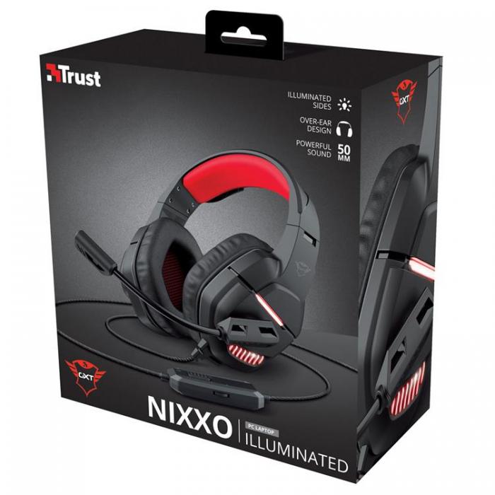 UTGATT5 - TRUST GXT 448 Nixxo Illuminated Gaming Headset