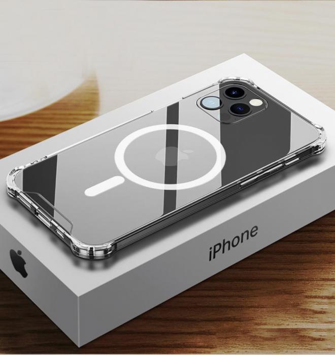 Boom of Sweden - BOOM - ShockProof Magsafe Skal iPhone 12/12 Pro - Clear