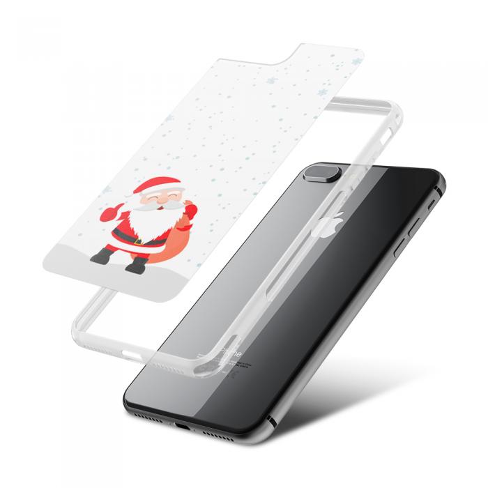 UTGATT5 - Fashion mobilskal till Apple iPhone 8 Plus - Santa Claus