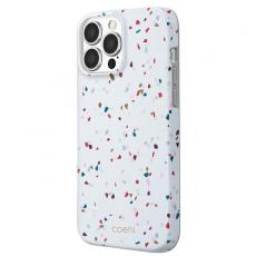 UNIQ - UNIQ Coehl Terrazzo Skal iPhone 13 Pro Max - Vit