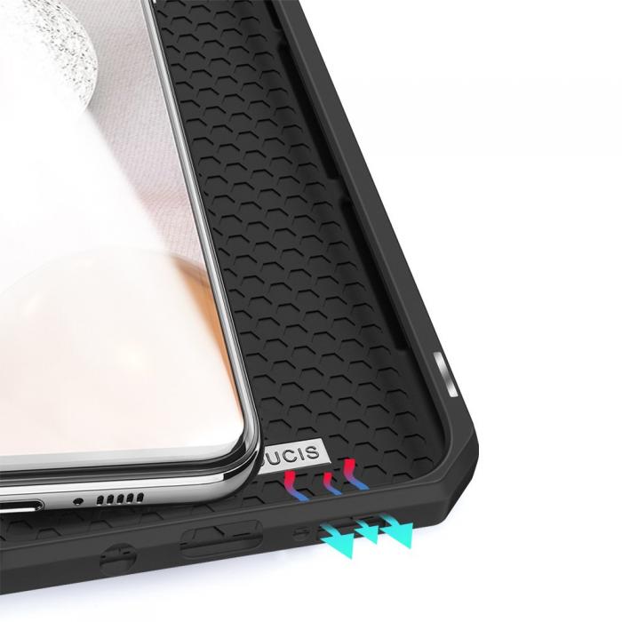 Dux Ducis - Dux Ducis Skin X Plnboksfodral Samsung Galaxy A42 5G - Svart