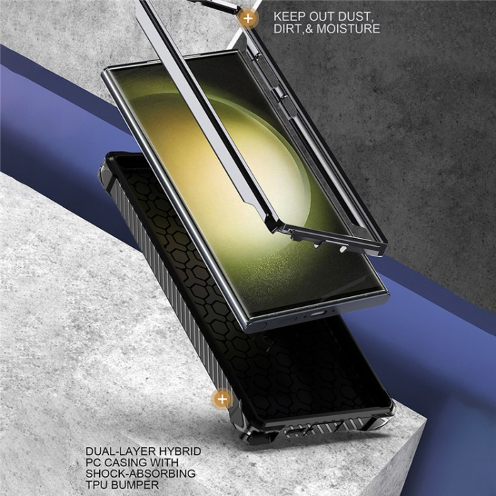 A-One Brand - Galaxy S23 Ultra Magsafe Mobilskal Ringhllare - Svart