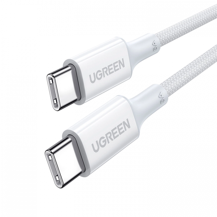 Ugreen - Ugreen USB-C/USB-C PD Kabel 100W 1.5m - Vit