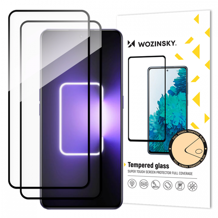 Wozinsky - 2X Wozinsky Realme GT Neo 5/GT3 Hrdat Glas Skrmskydd Glue