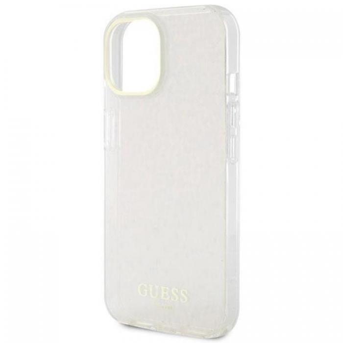 Guess - Guess iPhone 15 Mobilskal IML Faceted Mirror Disco Iridescent