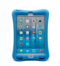 SiGN - SiGN iPad (2022) Skal med Stativ Silicone - Blå