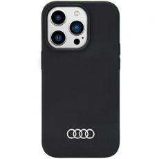 Audi - Audi iPhone 14 Pro Mobilskal Silicone - Svart