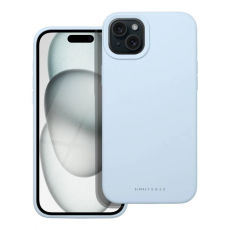 Roar - Roar iPhone 15 Plus Mobilskal Roar Cloud Skin - Ljusblå