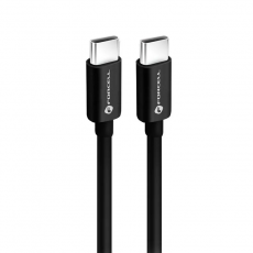 Forcell - Forcell USB-C Till USB-C Kablar 50cm - Svart
