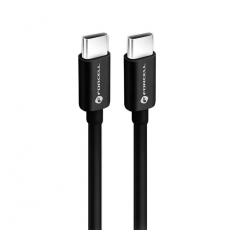 Forcell - Forcell USB-C till USB-C Kablar 2m - Svart