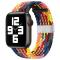 A-One Brand - Braided Fabric Apple Watch 7/6/SE/5/4/3/2 (41/40/38mm) - Multicolor