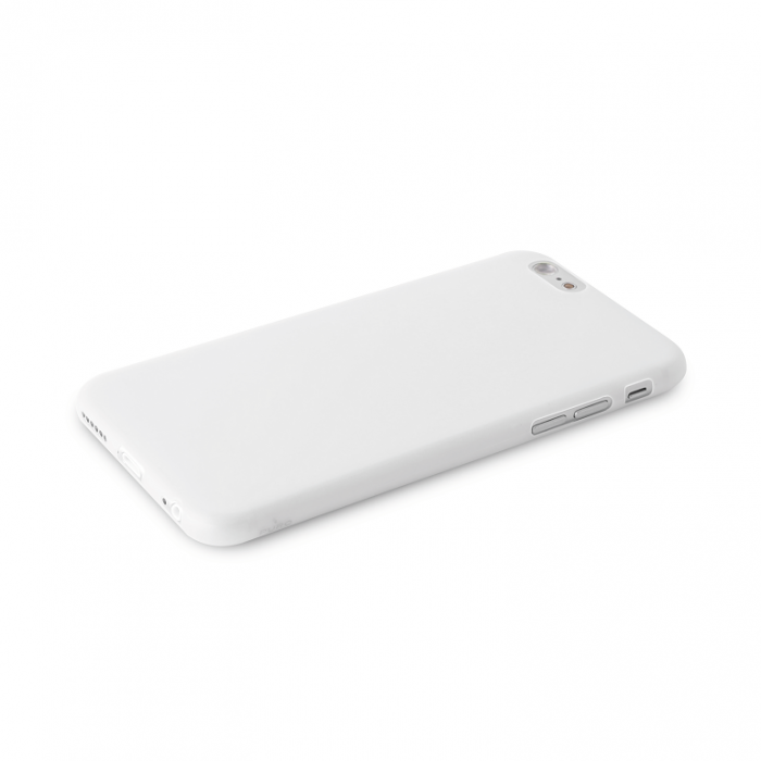 UTGATT5 - Puro Cover iPhone 6 / 6S Ultra-Slim 0.3 (Vit/Transparent) + Skrmskydd
