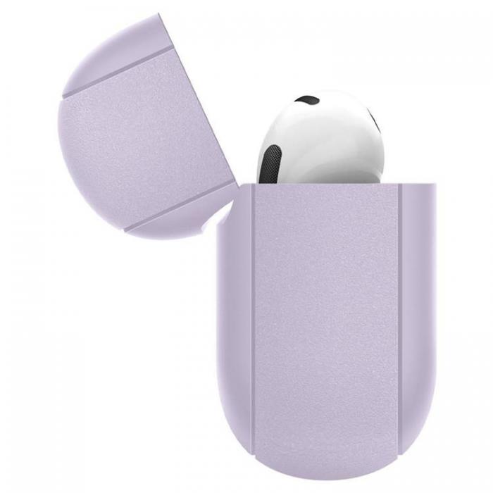 UTGATT1 - Spigen Silicone Fit Skal Apple Airpods 3 - Lavender