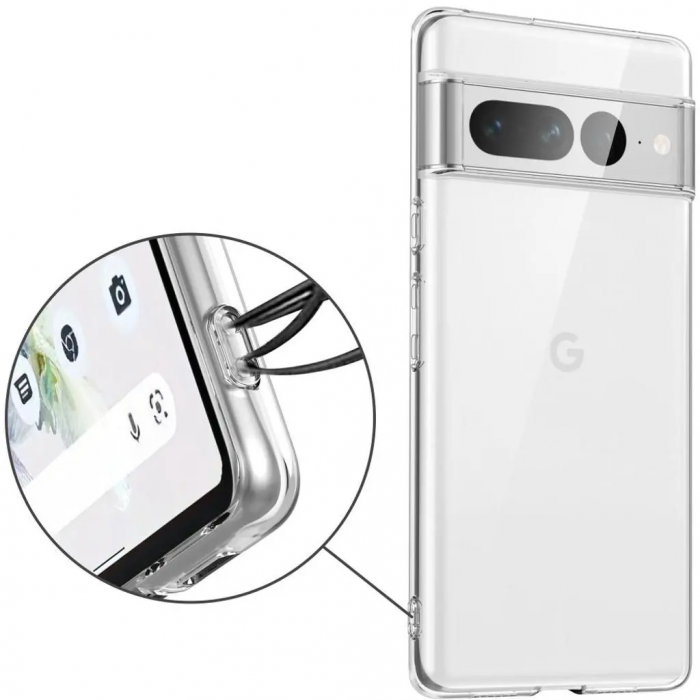 Taltech - Google Pixel 7 Pro Mobilskal Stttligt - Transparent