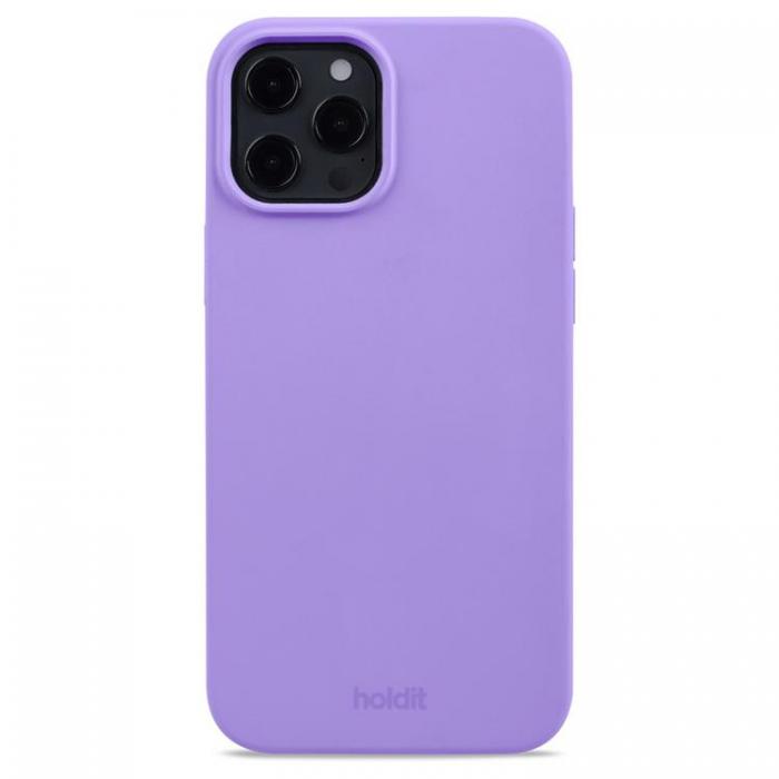 UTGATT5 - Holdit iPhone 12/12 Pro Skal Silicone - Violet