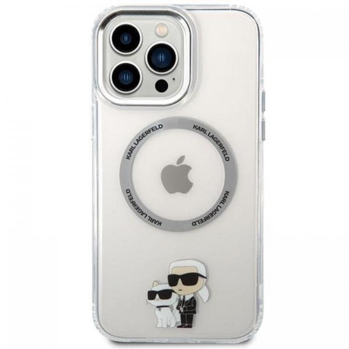 KARL LAGERFELD - Karl Lagerfeld iPhone 13 Pro Max Mobilskal Iconic Karl&Choupette
