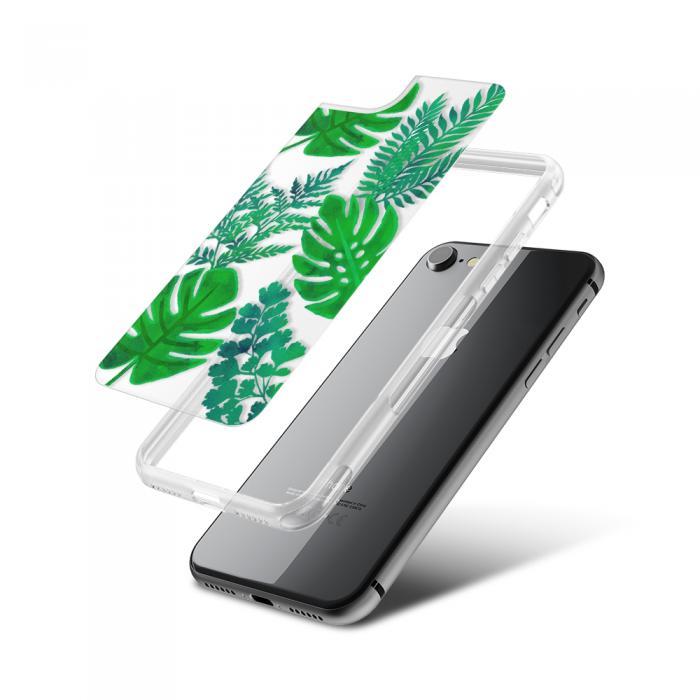 UTGATT5 - Fashion mobilskal till Apple iPhone 7 - Jungle Leaves