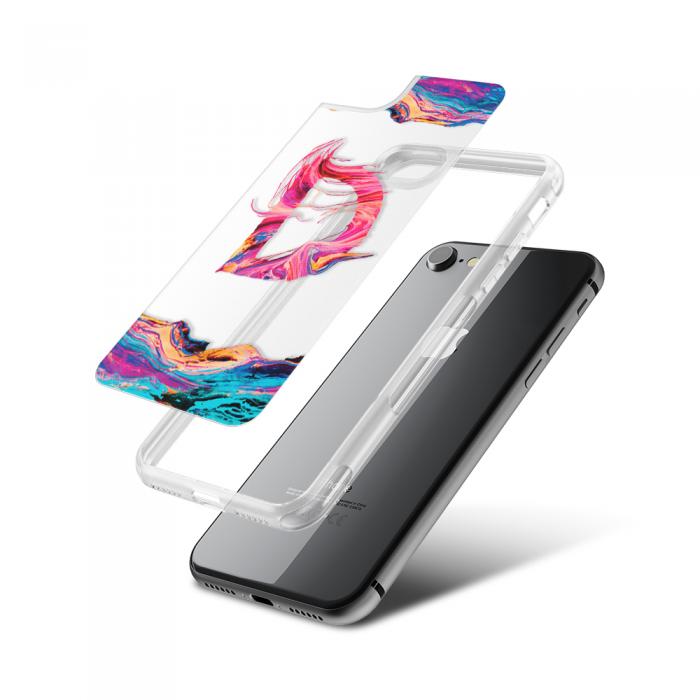 UTGATT5 - Fashion mobilskal till Apple iPhone 8 - Paint D