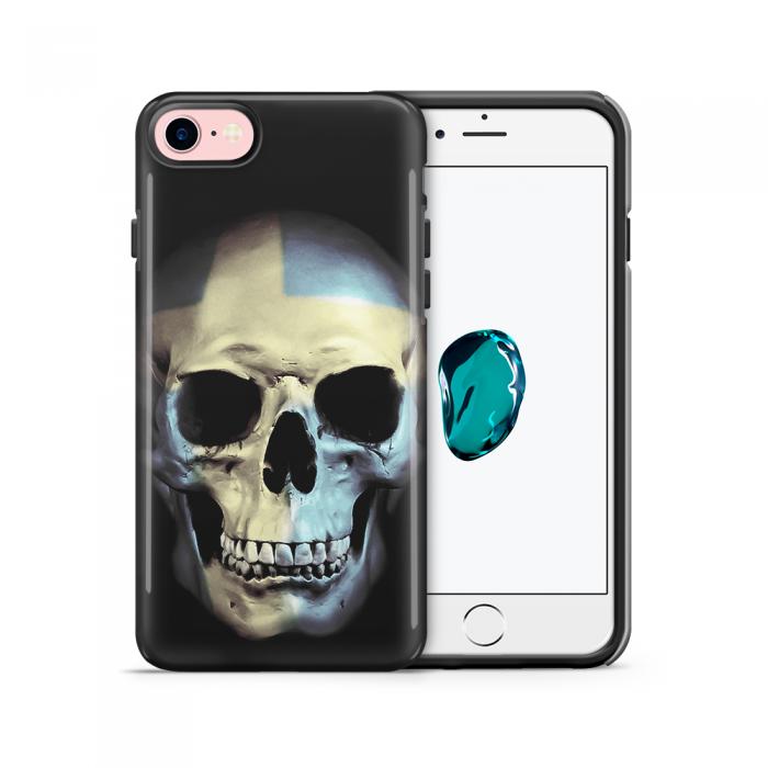 UTGATT5 - Tough mobilskal till Apple iPhone 7/8 - Swedish Skull