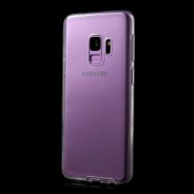 A-One Brand - Touchable Front + Back TPU Mobilskal till Galaxy S9 - Clear