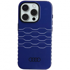 Audi - Audi iPhone 15 Pro Mobilskal Magsafe IML - Blå