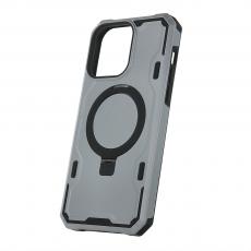 OEM - iPhone 13 Defender Mag Ring Fodral Silver