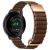 A-One Brand - Galaxy Watch Armband Äkta Läder (20mm) - Brun