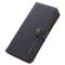 KHAZNEH - KHAZNEH iPhone 14 Plnboksfodral RFID kta Lder - Bl