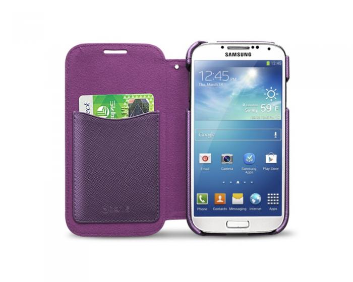 UTGATT4 - Zenus Prestige Minimal Diary vska till Samsung Galaxy S4 i9500 - Lila