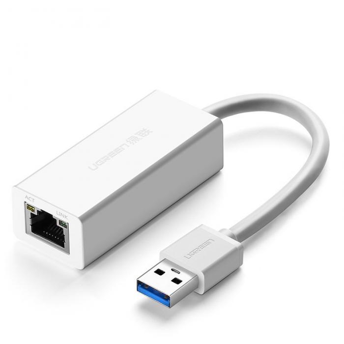UTGATT4 - UGreen USB 3.2 Gen 1 1000 Mbps Gigabit Ethernet adapter Vit