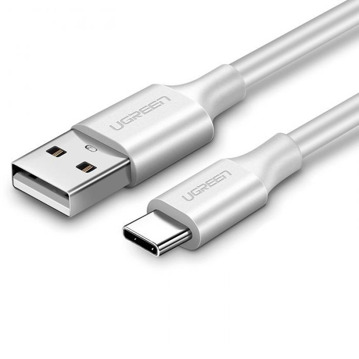UTGATT5 - UGreen USB Type C laddnings Kabel 480 Mbps 3 A 1 m Vit