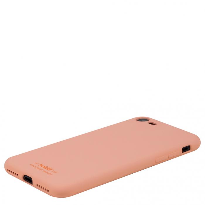 UTGATT1 - Holdit Silikon Skal iPhone 7/8/SE 2020 - Rosa Peach
