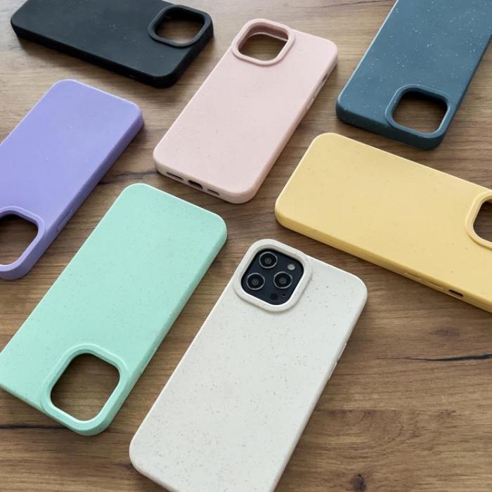 A-One Brand - iPhone 14 Skal Eco Silikon Degradable - Marinbl