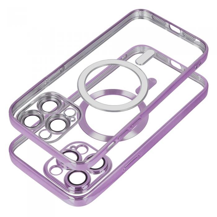A-One Brand - iPhone 12 Pro Mobilskal Magsafe Electro - violet