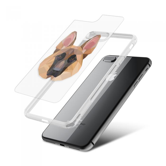 UTGATT5 - Fashion mobilskal till Apple iPhone 8 Plus - German Shepherd