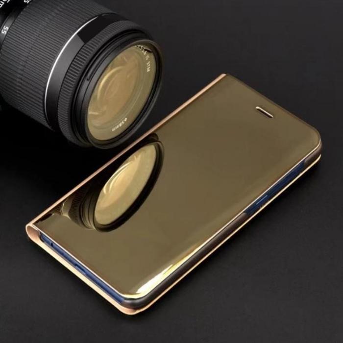 UTGATT - Klar vy fodral fr Samsung Galaxy A50 / A30s / A50s guld