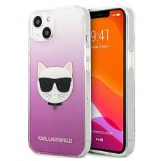 KARL LAGERFELD - Karl Lagerfeld iPhone 13 mini Skal Choupette Head - Rosa