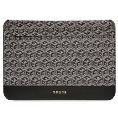 Guess - Guess Datafodral 14" Sleeve GCube Stripes - Svart