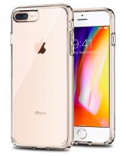 Spigen - SPIGEN Ultra Hybrid 2 skal iPhone 7 Plus & iPhone 8 Plus Clear