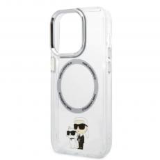 OEM - Karl Lagerfeld iPhone 14 Pro Magsafe Transparent Hårdskal