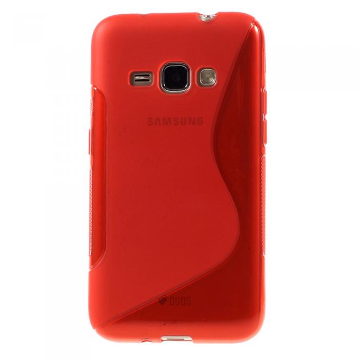 UTGATT5 - Flexicase Skal till Samsung Galaxy J1 (2016) - Red