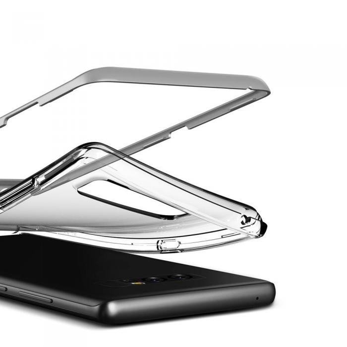 UTGATT4 - Verus Crystal Bumper Skal till Samsung Galaxy Note 8 - Silver