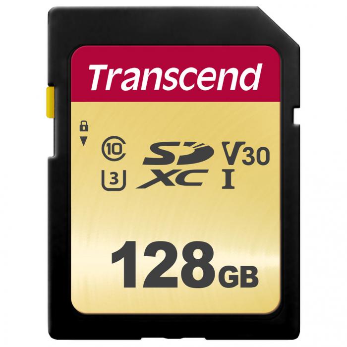UTGATT5 - Transcend SDXC 128GB UHS-I U3 (R95 / W60)